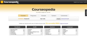 courseopedia homepage